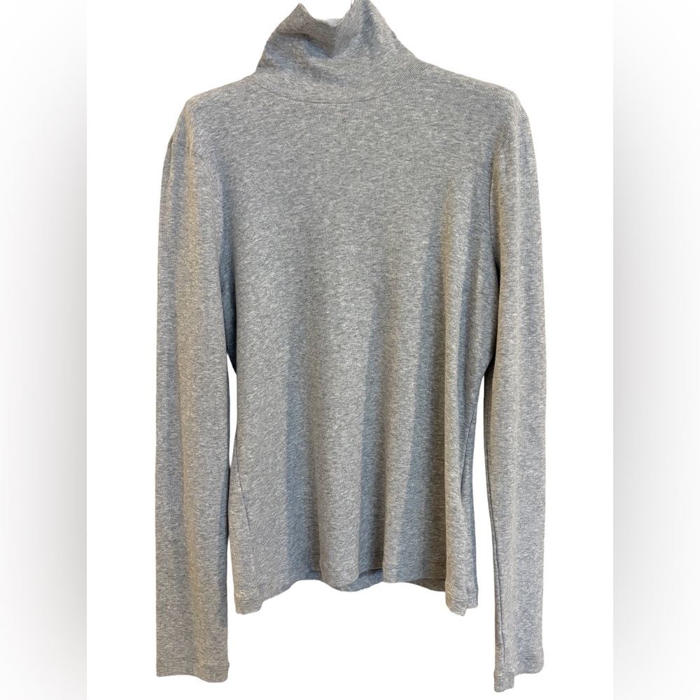 NWOT Women’s Vineyard Vines Gray Turtleneck Long Sleeve Top, Size L